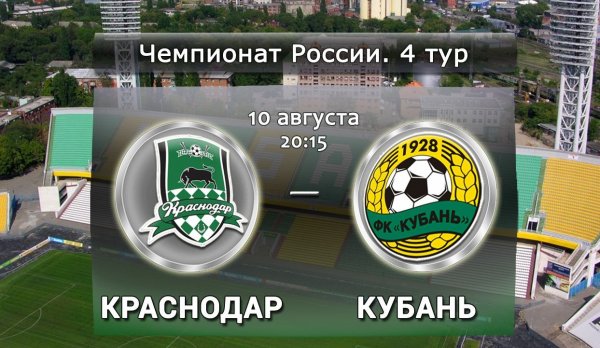 Видео обзор матча Краснодар - Кубань (10.08.2015)