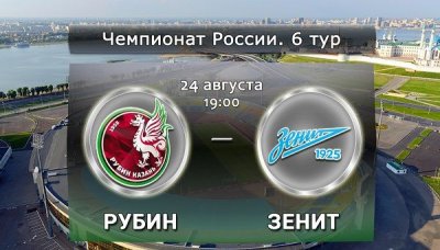 Видео обзор матча Рубин - Зенит (24.08.2015)