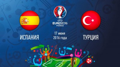 Видео обзор матча Испания - Турция (17.06.2016)