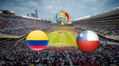 Видео обзор матча Колумбия - Чили (23.06.2016)