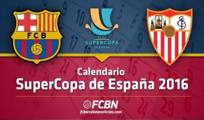 Видео обзор матча Барселона – Севилья (17.08.2016)