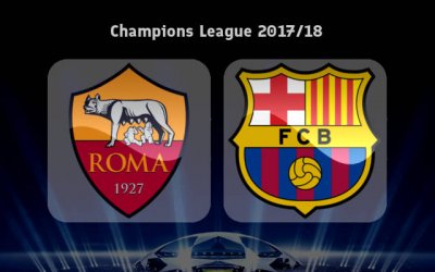 Видео обзор матча Рома – Барселона (10.04.2018)