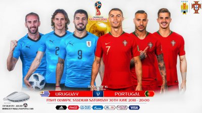 Видео обзор матча Уругвай – Португалия (29.06.2018)