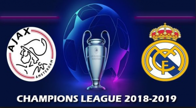 Видео обзор матча Аякс – Реал Мадрид (13.02.2019)