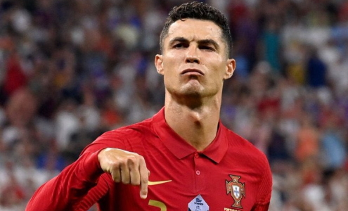 Роналду повторил мировой рекорд, забив 109 голов за сборную Португалии