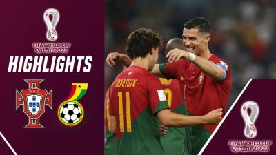 Видео обзор матча Португалия - Гана (24.11.2022)
