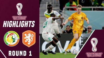 Видео обзор матча Сенегал - Нидерланды (21.11.2022)
