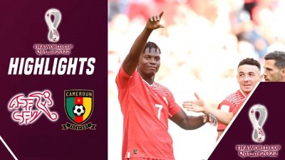 Видео обзор матча Швейцария - Камерун (24.11.2022)